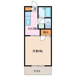 霞ケ浦駅 徒歩37分 1階の物件間取画像